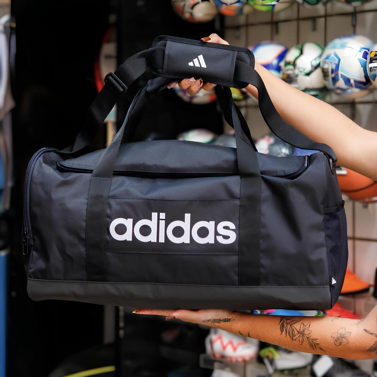 Mala Preta Unisex Pequena Linear adidas